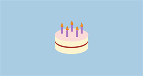 卡通生日蛋糕CSS3特效